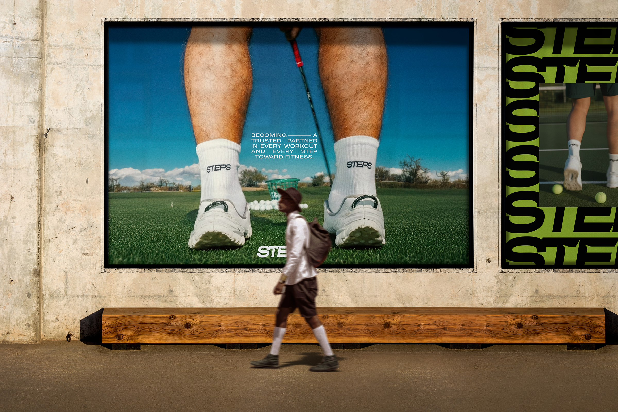 store window banner mockup